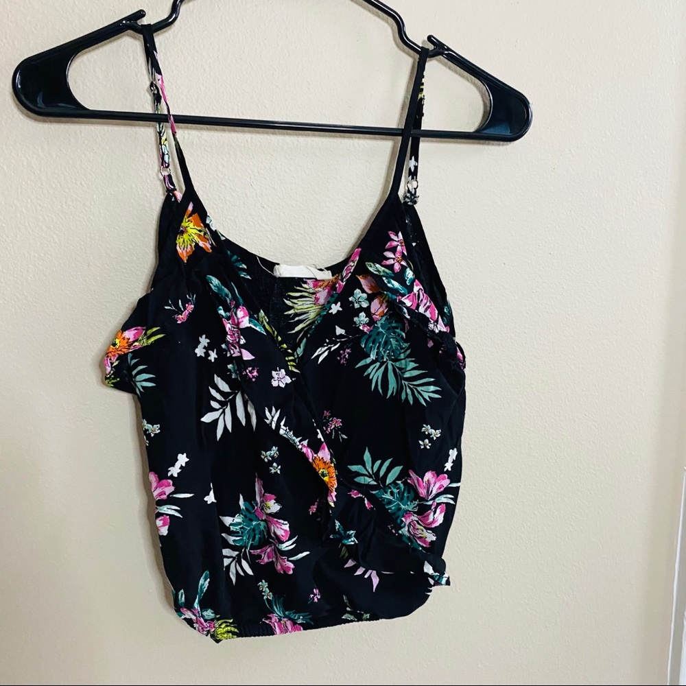 Floral crop top